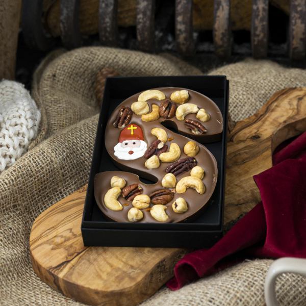 chocoladeletter noten sfeer