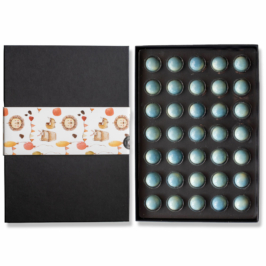 blauwe geboorte bonbons 35 stuks jongens