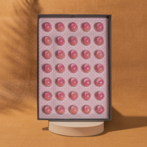 geboorte bonbons 35 stuks - beschuit roze muisjes