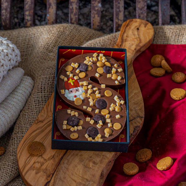 karamel zeezout chocoladeletter