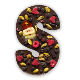 vegan chocoladeletter frambozen en noten
