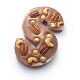 chocoladeletter melk triple nut deluxe