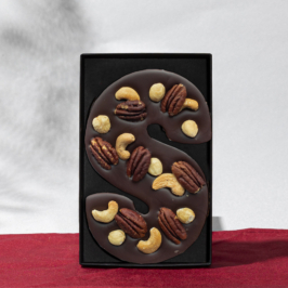 vegan chocoladeletter met noten