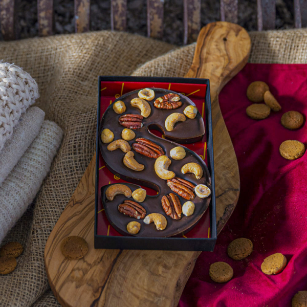 chocoladeletter vegan noten