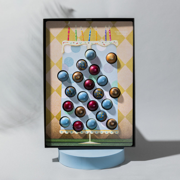geboorte taart blauw