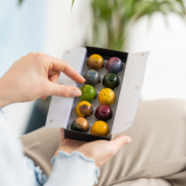 10 handgemaakte bonbons voor pasen
