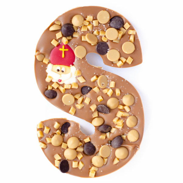 zeezout karamel chocoladeletter