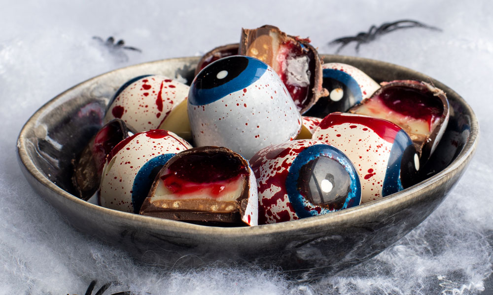 bloederige halloween bonbons
