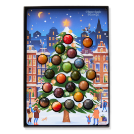 kerstboom chocolade bonbons