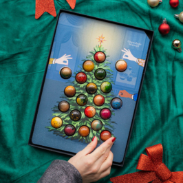 kerstboom van chocolade