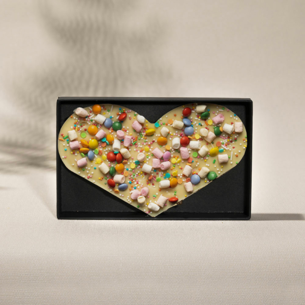 chocolade hart-stikke geslaagd