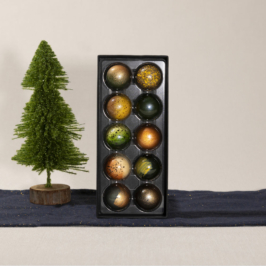 Kerst bonbons 10 stuks – groene kerstwikkel
