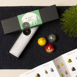 Kerst bonbons 5 stuks – groene kerstwikkel
