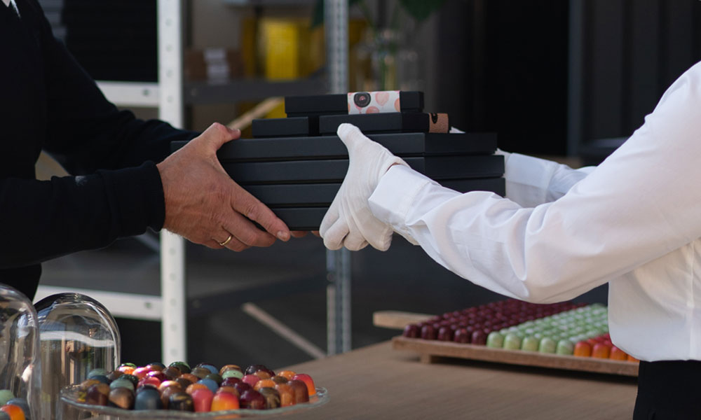 alle chocolade cadeaus passen in de brievenbus: handig!