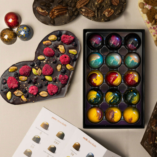 cadeaupakket vegan chocolade