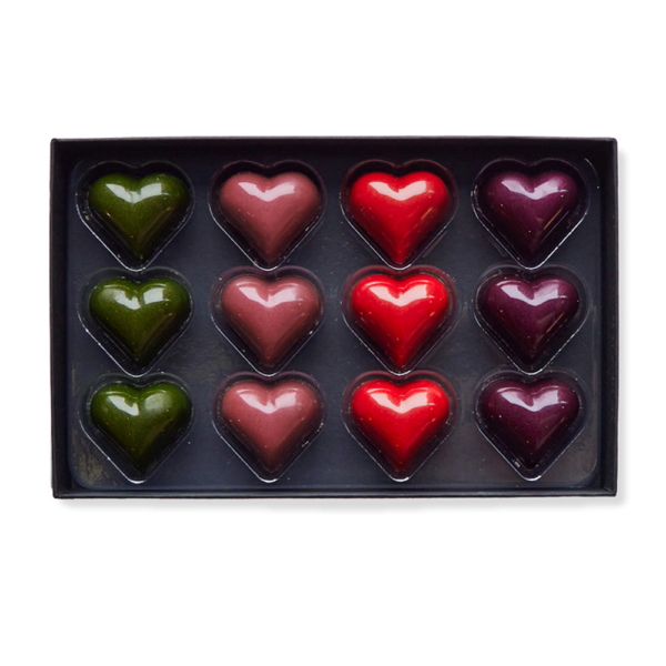 valentijn hartjes bonbons 12 stuks