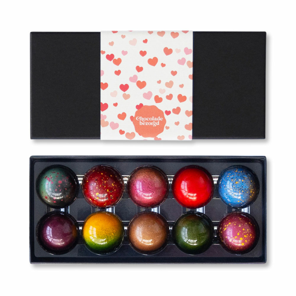 valentijn chocolade bonbons 10 stuks