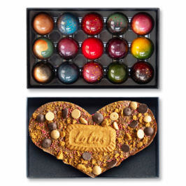 valentijn cadeaupakket lotus chocolade