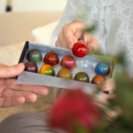 handgemaakte valentijn bonbons 10 stuks