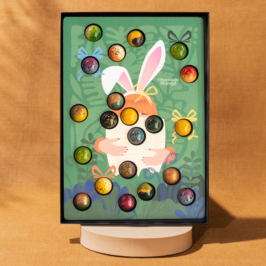 get egg-cited met 21 bonbons