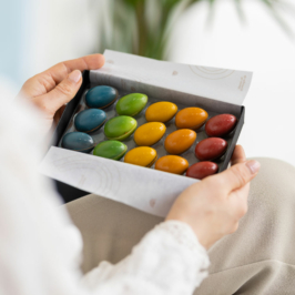handgemaakte paaseitjes bonbons