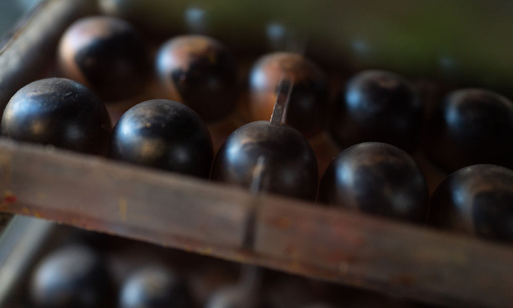 handgemaakte chocolade paaseitjes