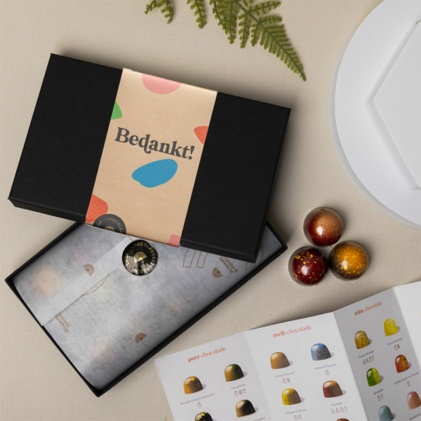 chocolade bedankje bonbons 15 stuks luxe verpakt