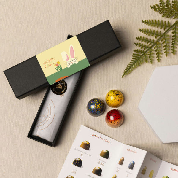 paasbonbons 5 stuks met luxe cadeauverpakking