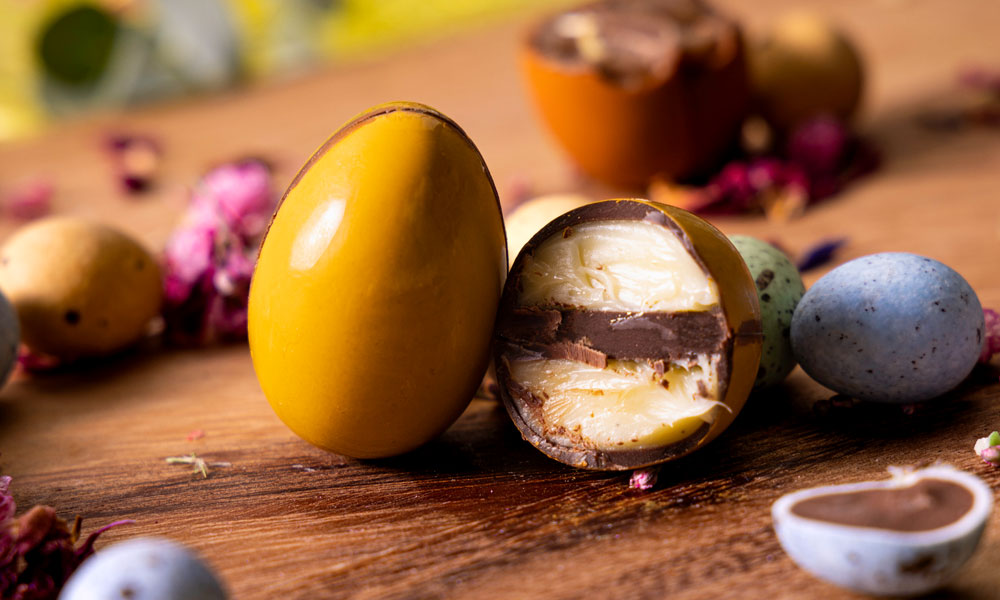 luxe paaseitjes bonbons als paascadeau