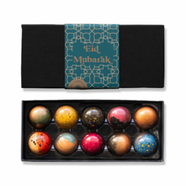 eid mubarak wensen met bonbons - 10 stuks