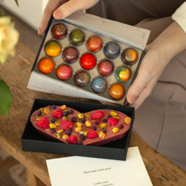 moederdag cadeaupakket ruby chocolade