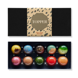 10 chocolade bonbons dag van de zorg