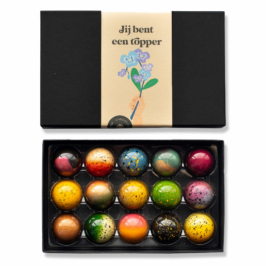 jij bent een topper chocolade bonbons 15 stuks