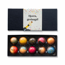 geslaagd chocolade bonbons 10 stuks