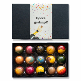 geslaagd chocolade bonbons 15 stuks