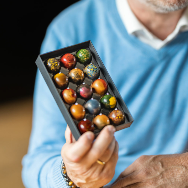 handgemaakte bonbons voor vaderdag