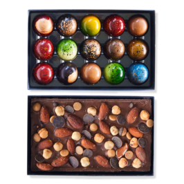 vaderdag cadeau chocolade cadeaupakket amandel