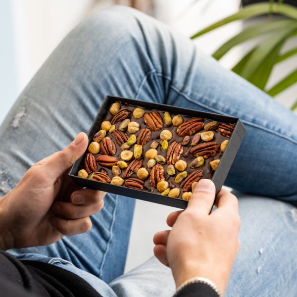 chocolade reep vaderdag puur vegan