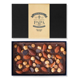 vaderdag cadeau gevulde chocoladereep amandel