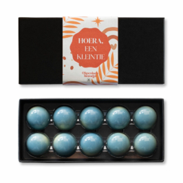 beschuit met blauwe muisjes 10 bonbons