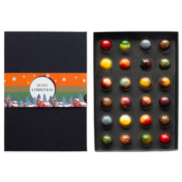 24 luxe kerst bonbons