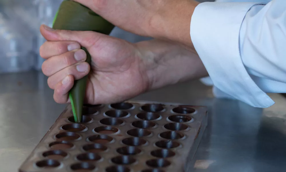 Handgemaakte pistache bonbons