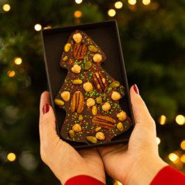 chocolade kerstboom vegan