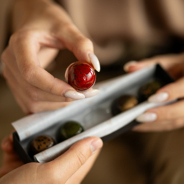 5 feestelijke bonbons voor nieuwjaar