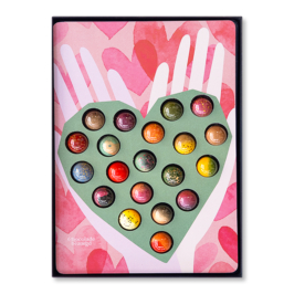 chocolade cadeaubox valentijn hart