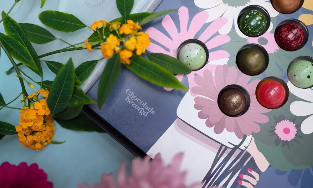 Moederdag bonbons bestellen van Chocoladebezorgd in een leuke verpakking