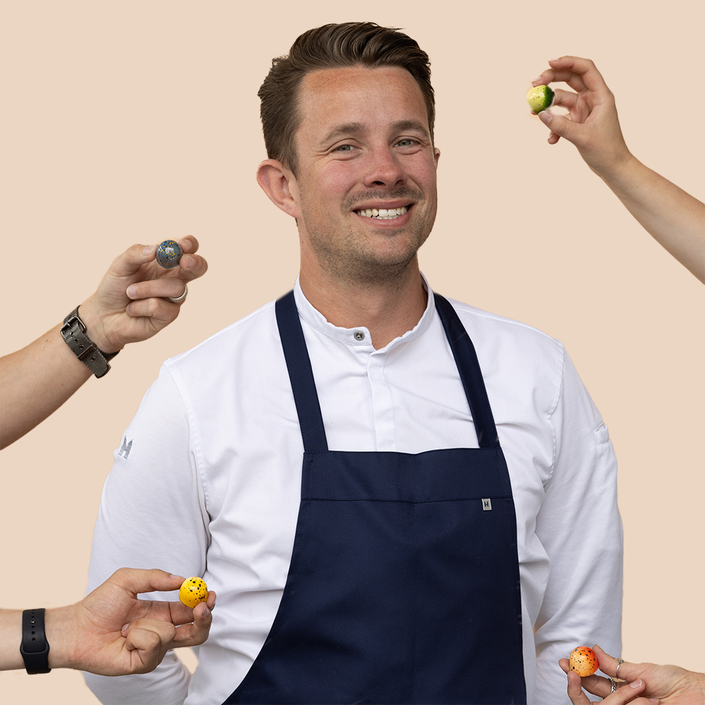 eigenaar & chocolatier Jan-Jaap