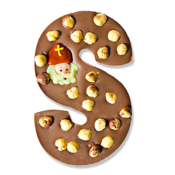 melk chocoladeletter hazelnoten