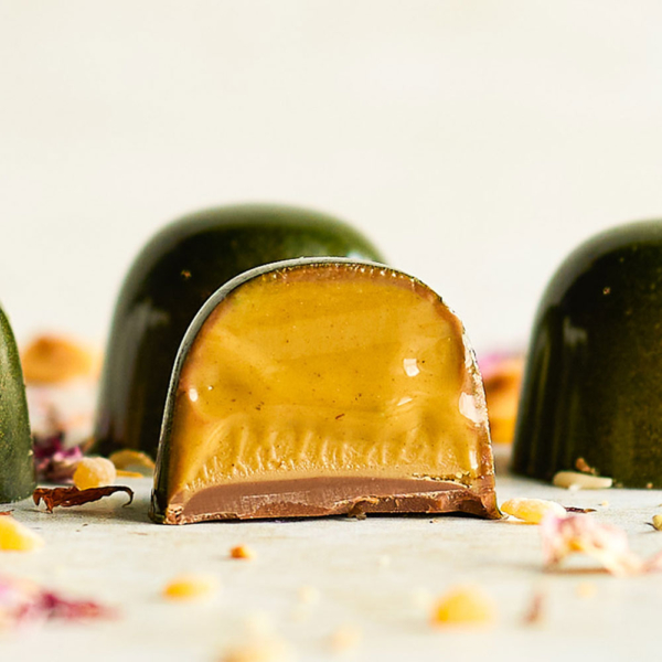 pistache bonbon doormidden