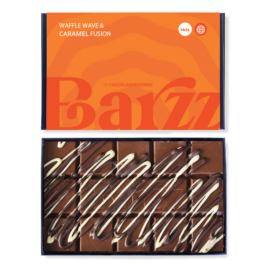 gevulde chocoladereep stroopwafel